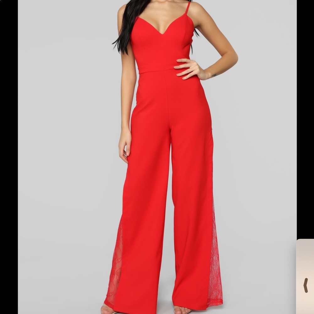 Heart Stealer Lace Jumpsuit BRAND NEW!